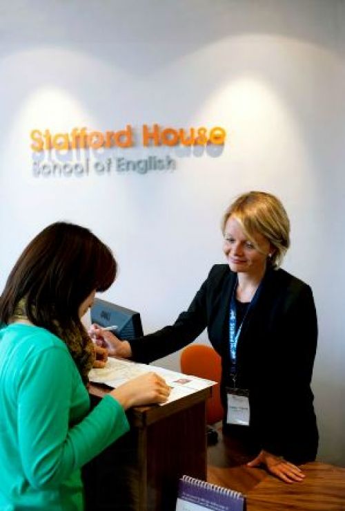 Stafford House Canterbury<br>Reception